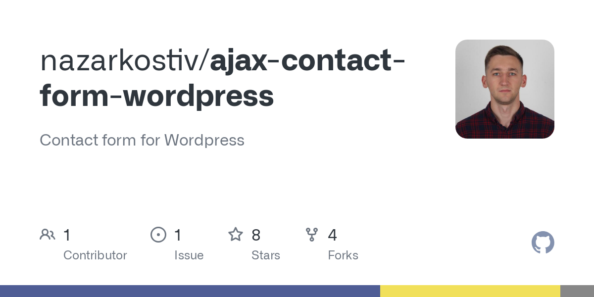 ajax contact form wordpress