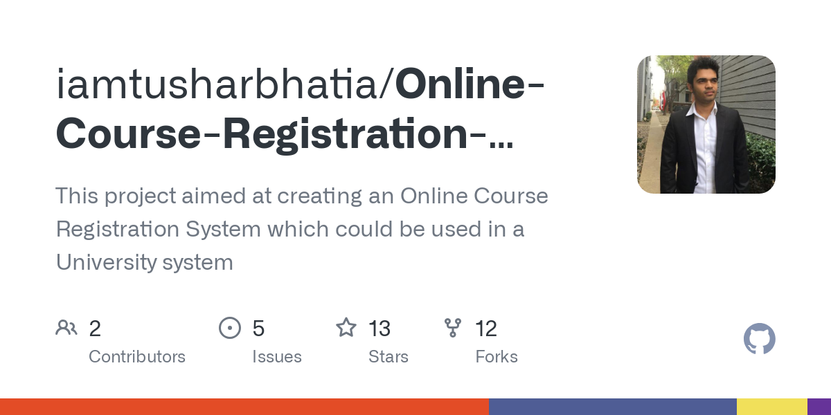 Online Course Registration System