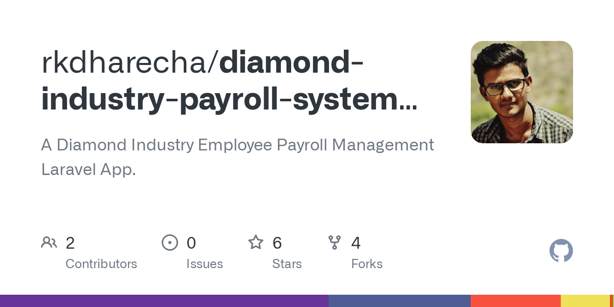 diamond industry payroll system laravel