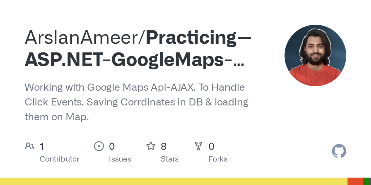 Practicing  ASP.NET GoogleMaps API AJAX