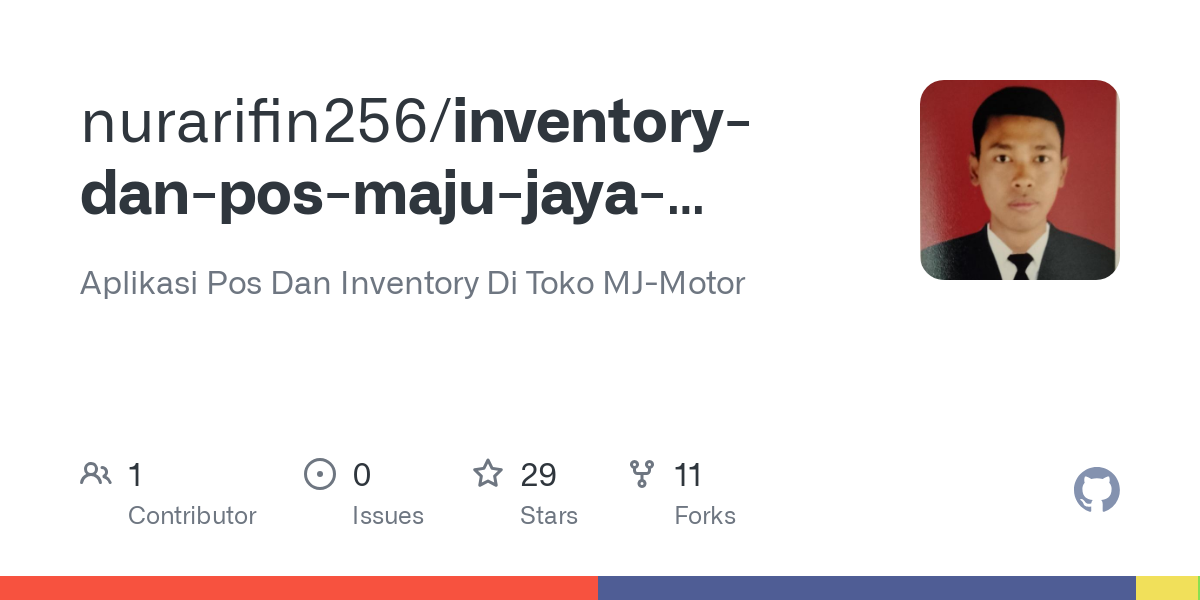 inventory dan pos maju jaya motor