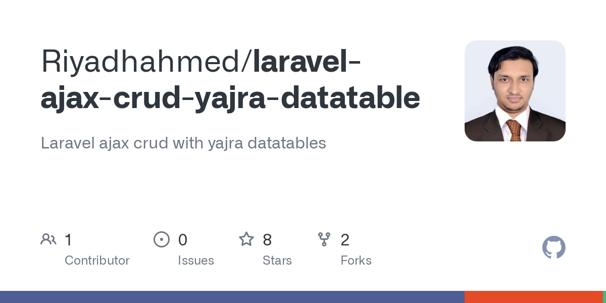 laravel ajax crud yajra datatable