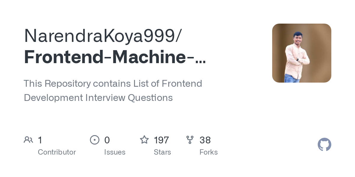 Frontend Machine Coding Interview Questions