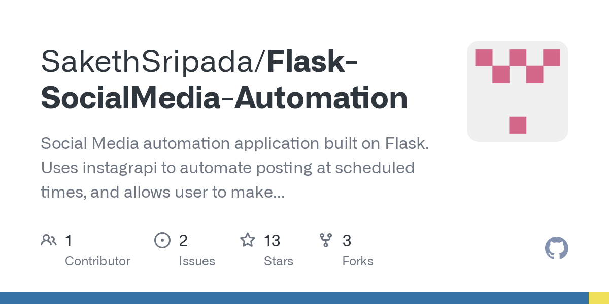 Flask SocialMedia Automation