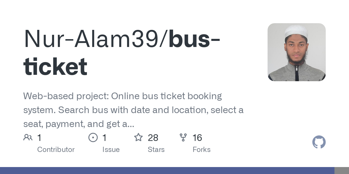 bus ticket