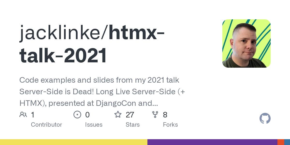 htmx talk 2021