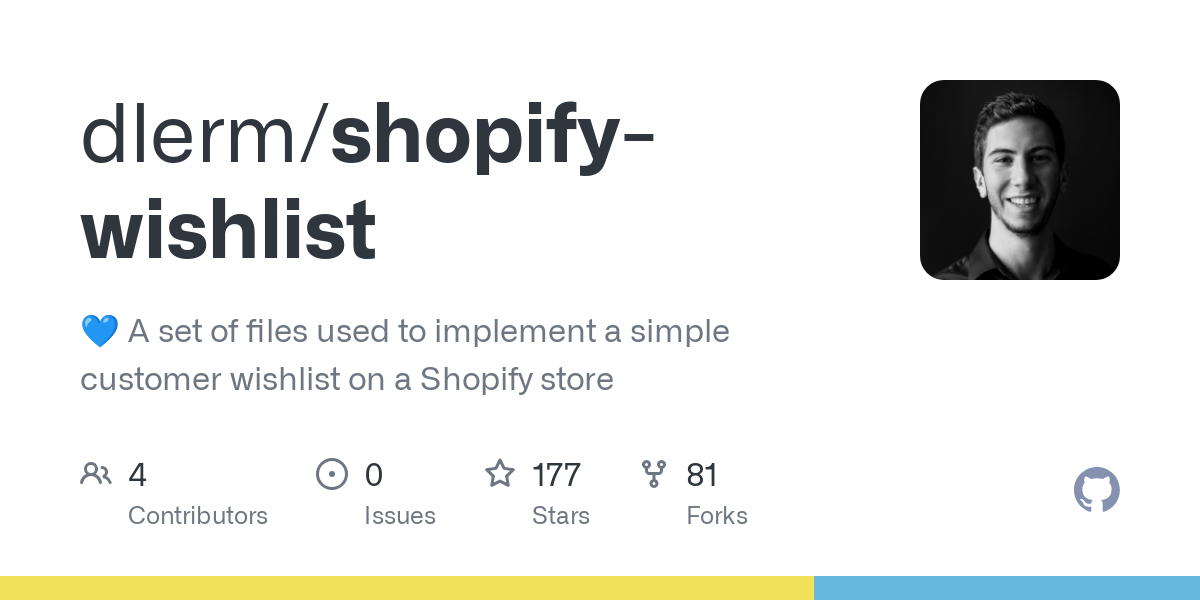 shopify wishlist