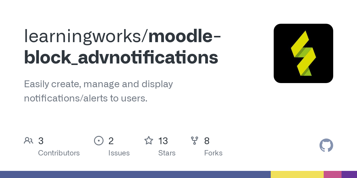 moodle block_advnotifications