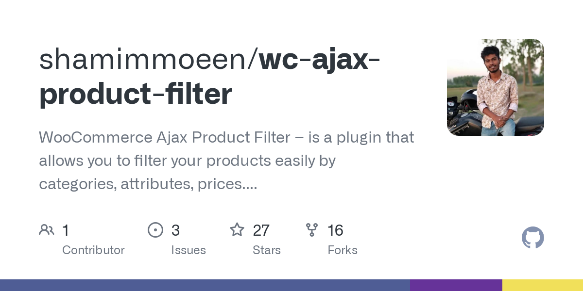 wc ajax product filter