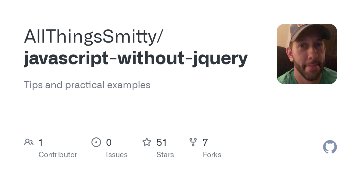 javascript without jquery