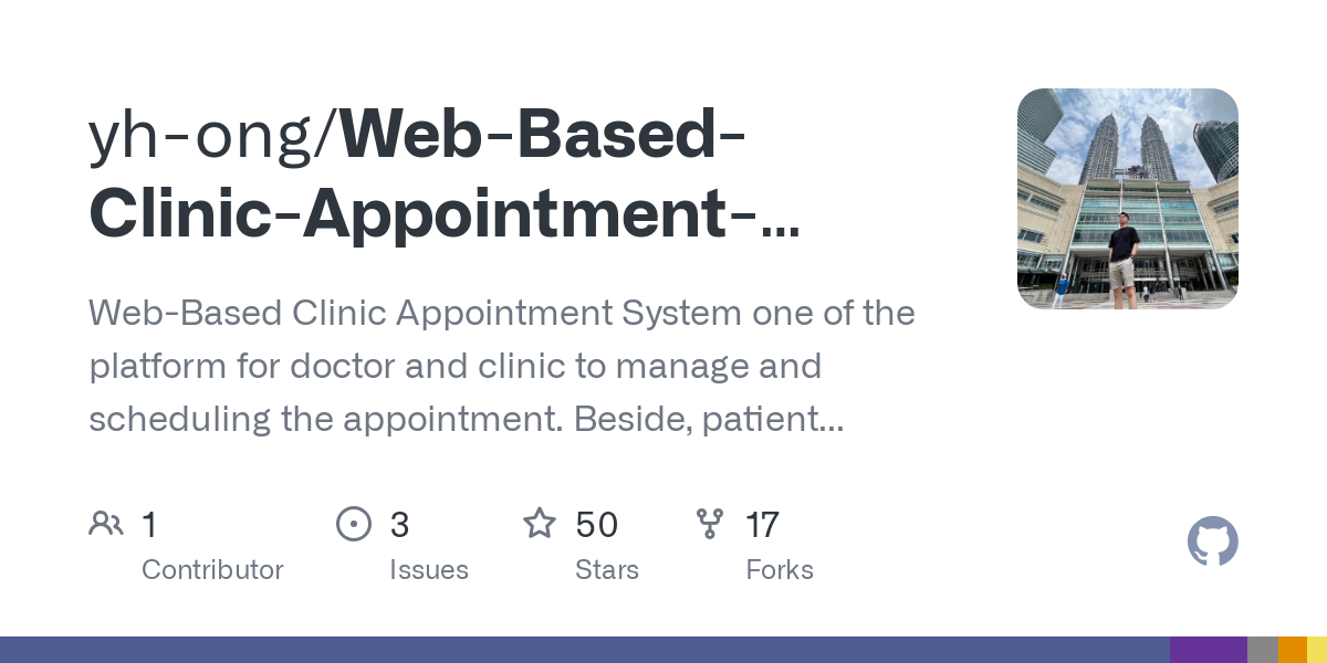 Web Based Clinic Appointment System