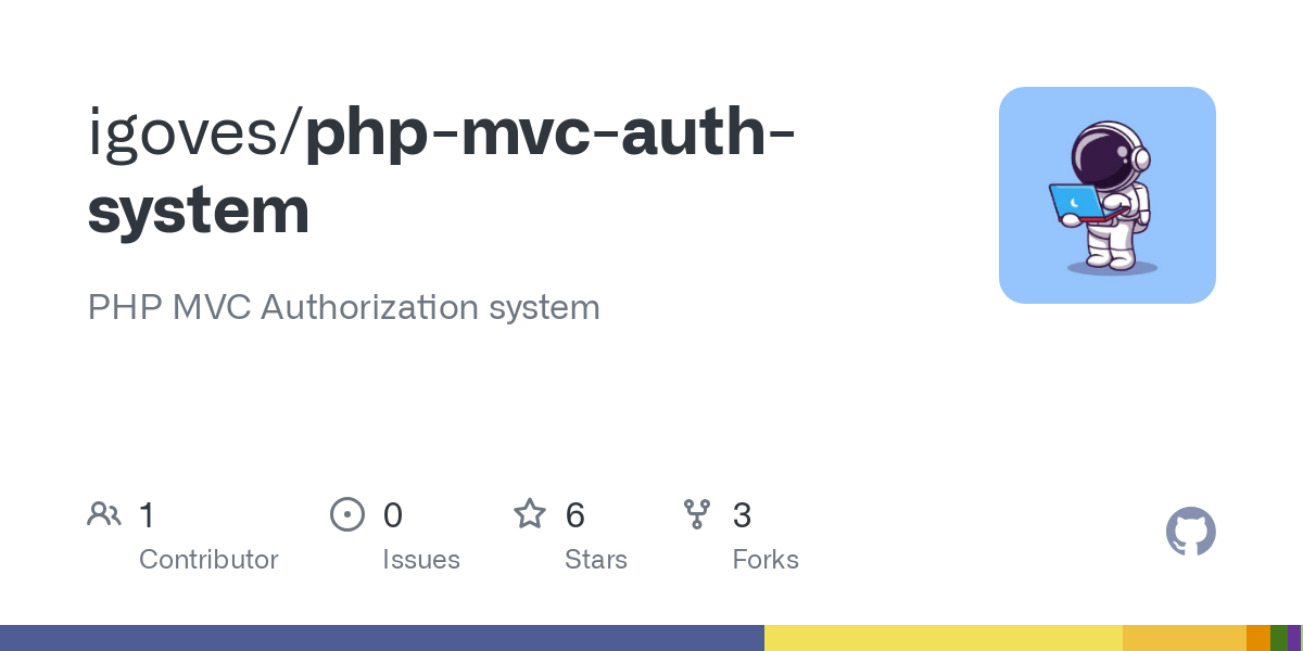 php mvc auth system