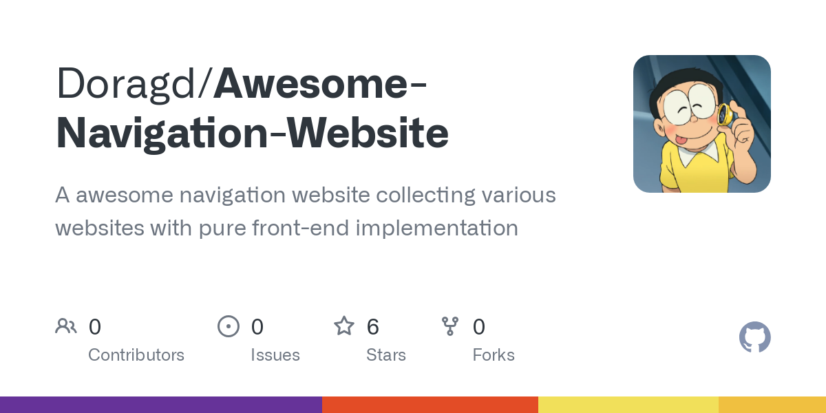 Awesome Navigation Website