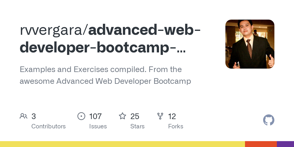 advanced web developer bootcamp notes examples and exercises