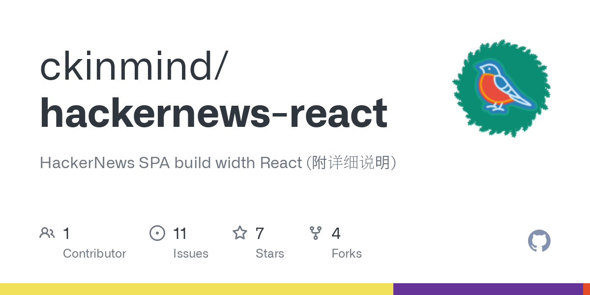 hackernews react