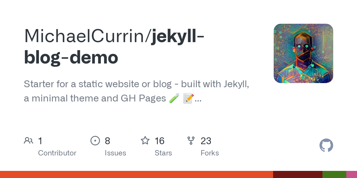 jekyll blog demo