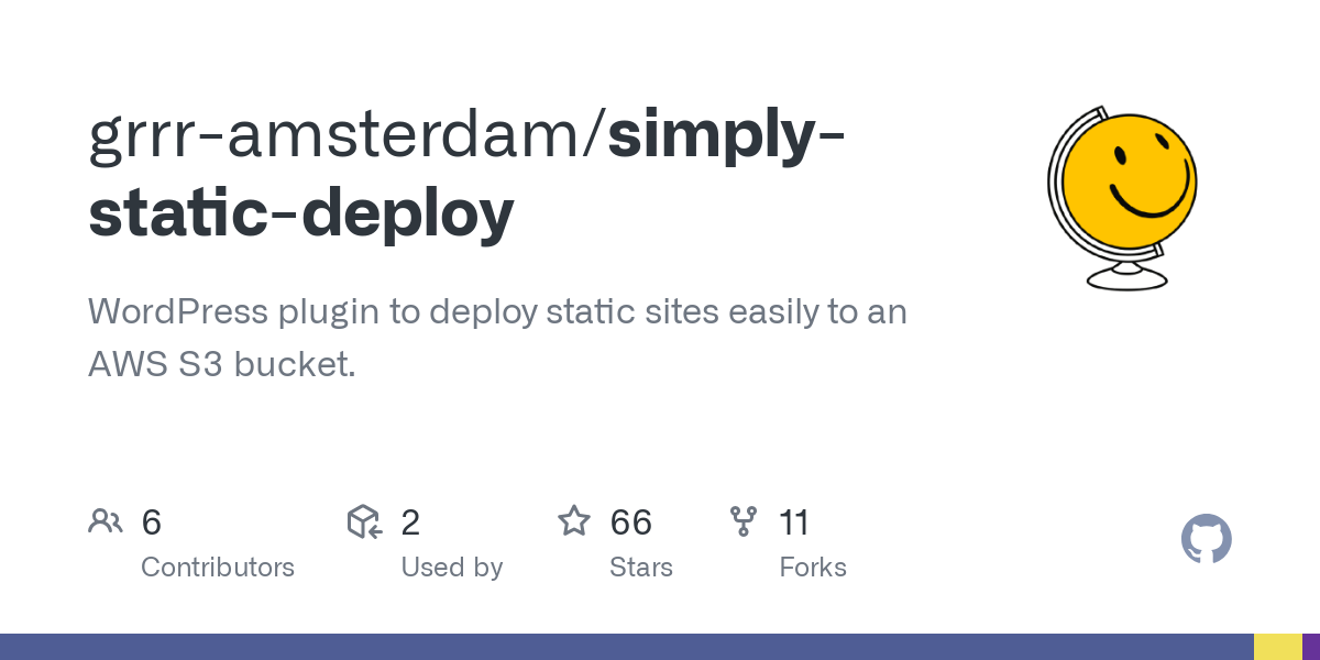 simply static deploy