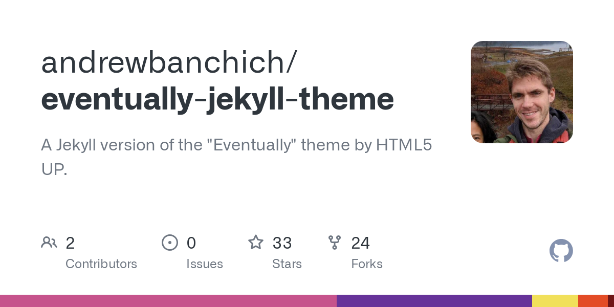 eventually jekyll theme