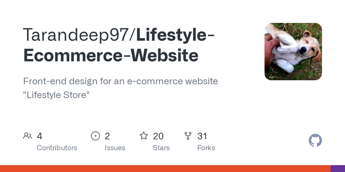 Lifestyle Ecommerce Website