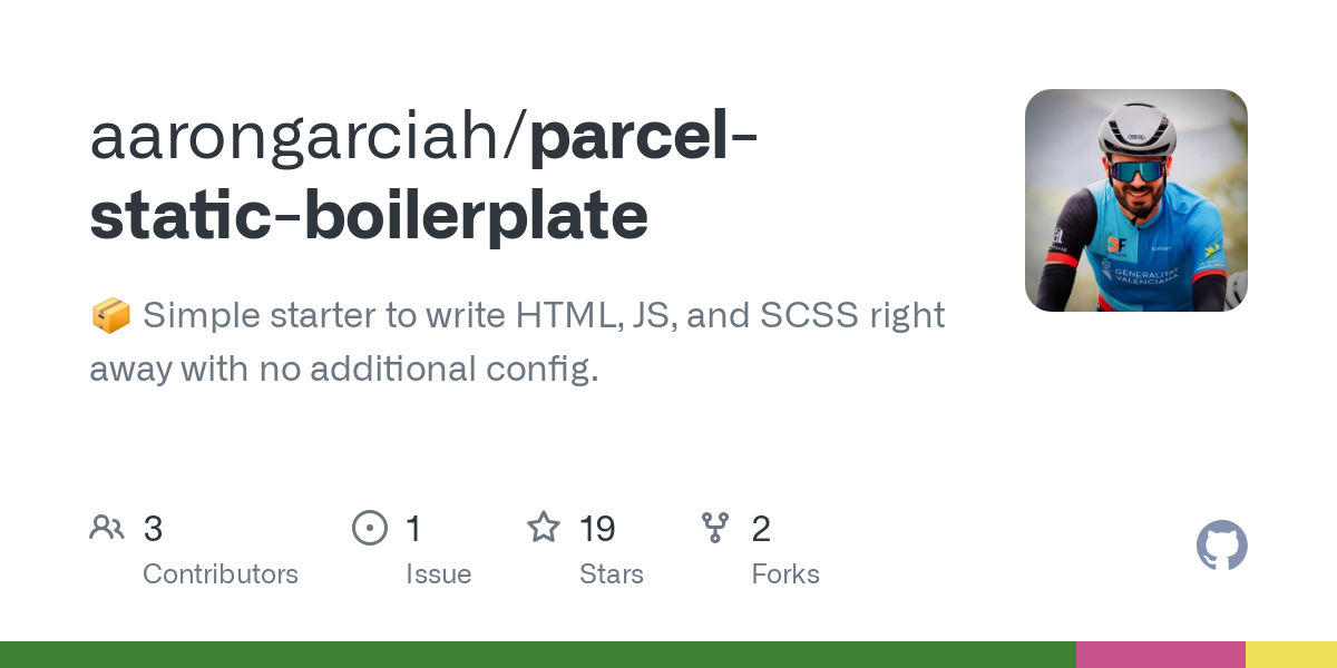 parcel static boilerplate