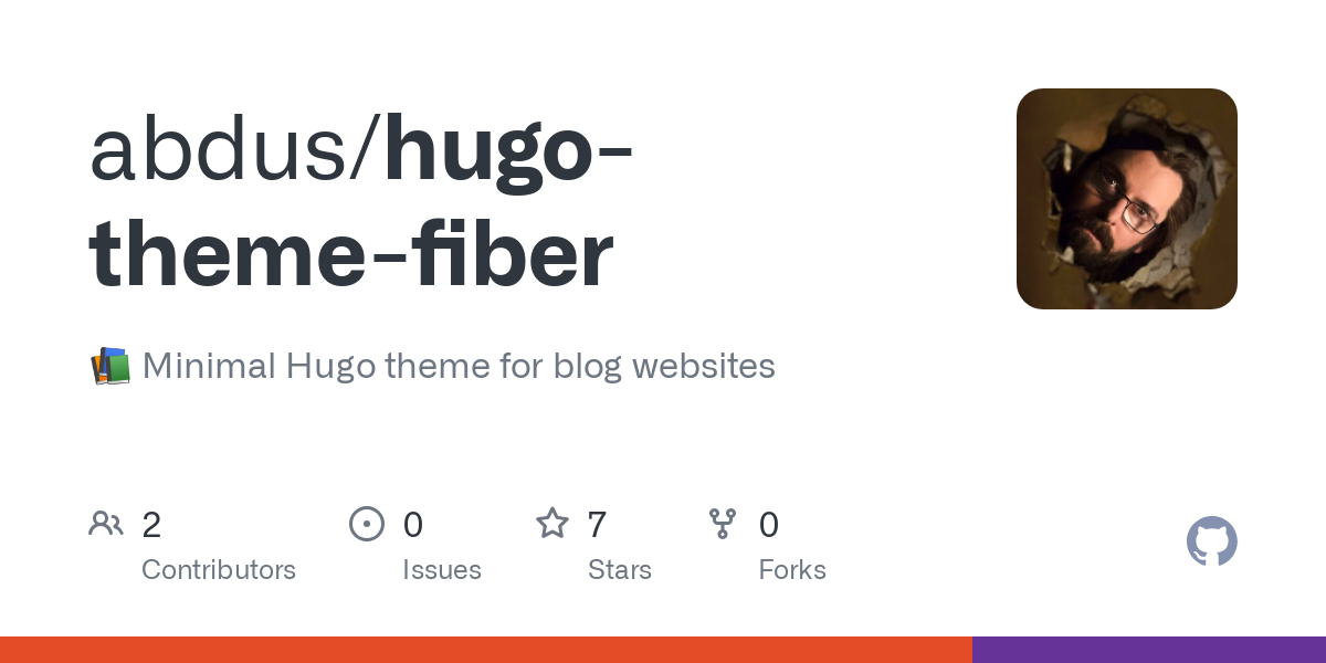 hugo theme fiber