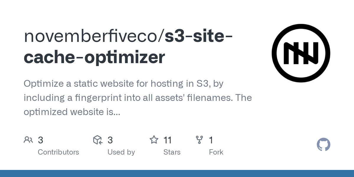 s3 site cache optimizer