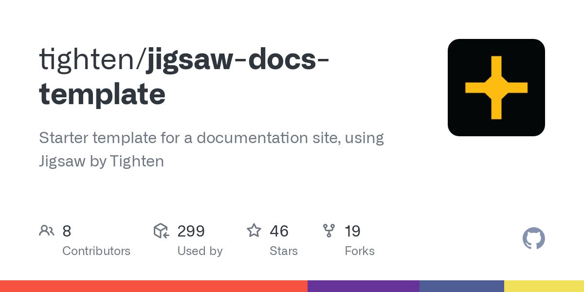 jigsaw docs template