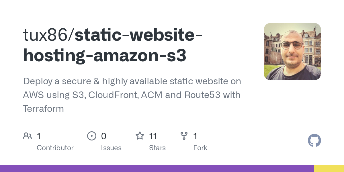 static website hosting amazon s3