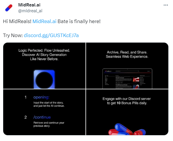 تقدم لعبة Midreal AI تجربة جيل جديدة للغاية، مع منطق القصة والتفاعل