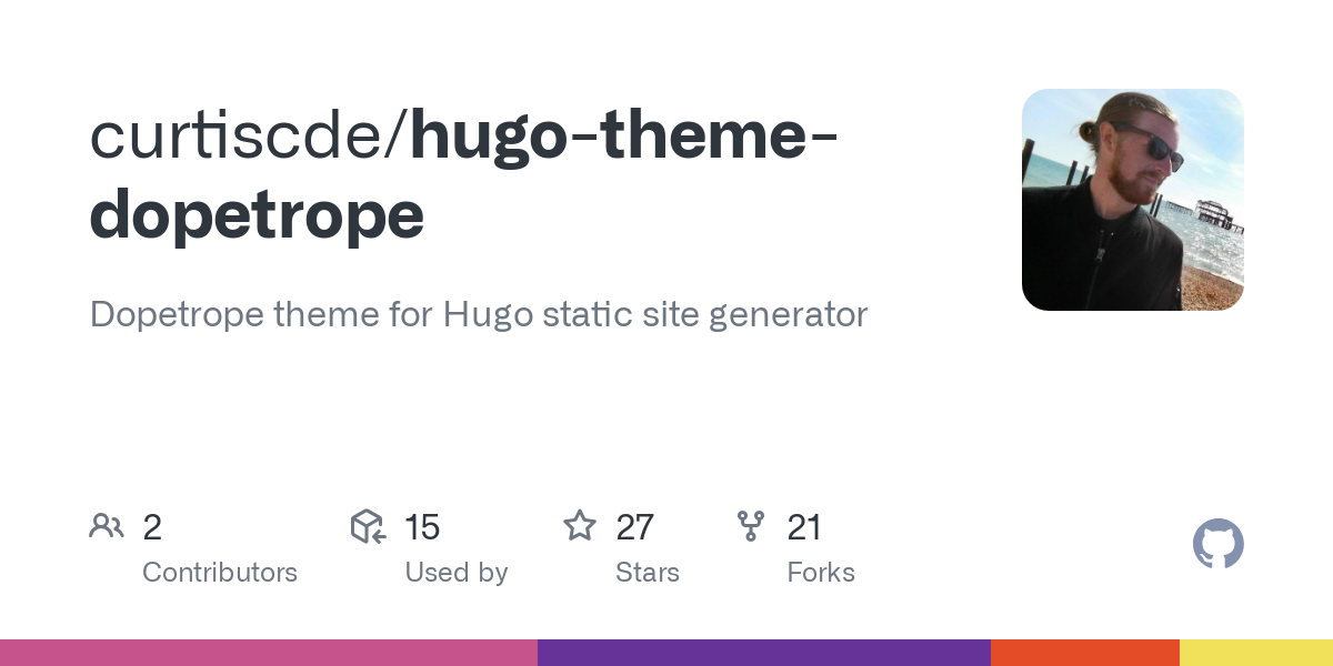 hugo theme dopetrope