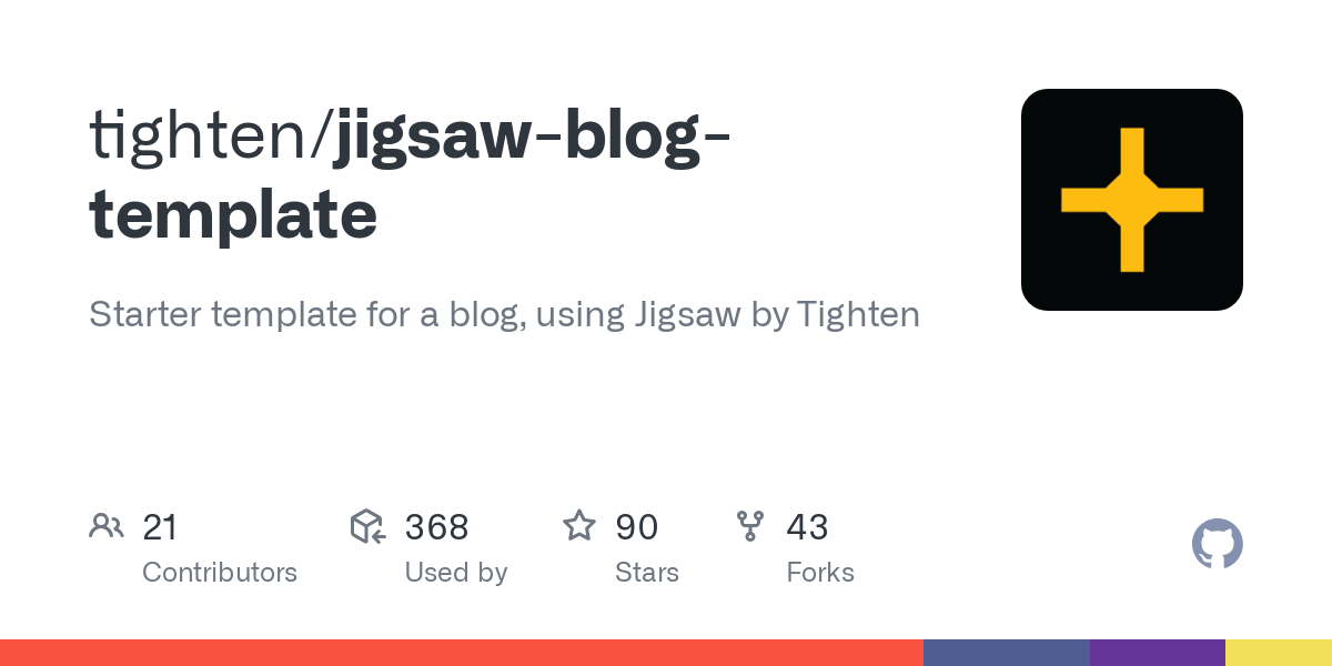 jigsaw blog template