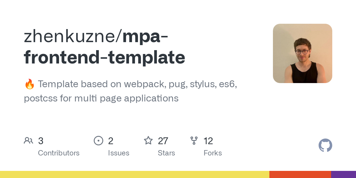 mpa frontend template