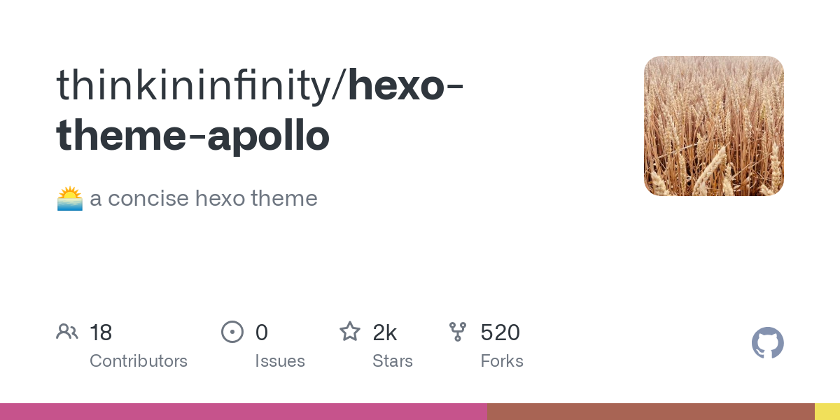 hexo theme apollo