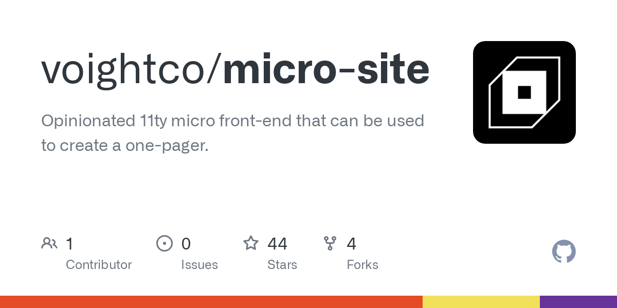 micro site