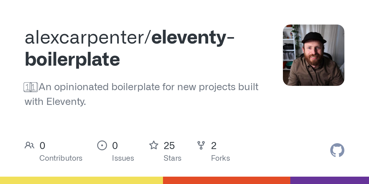 eleventy boilerplate