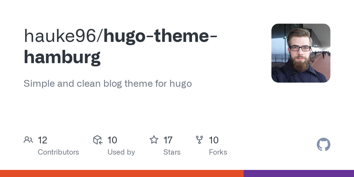 hugo theme hamburg