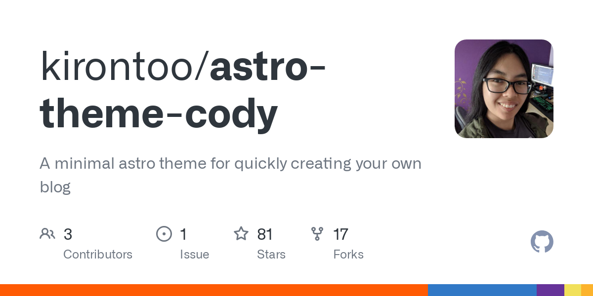 astro theme cody