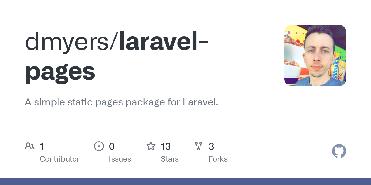 laravel pages