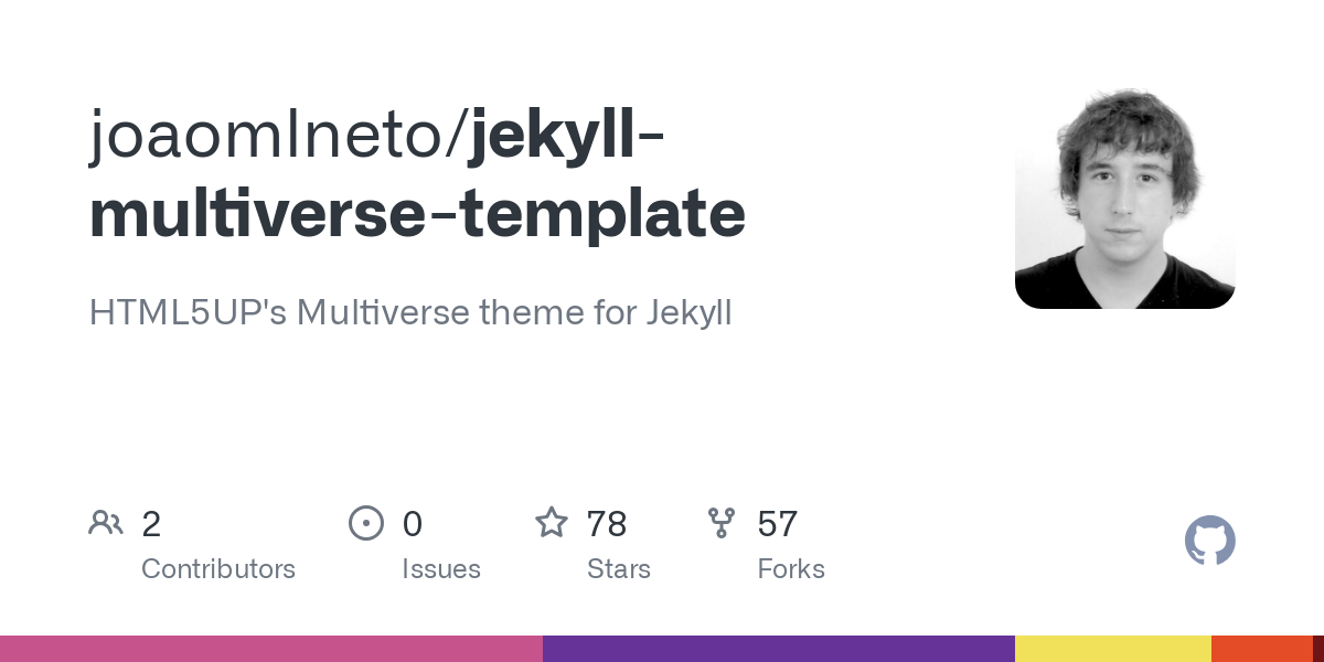 jekyll multiverse template