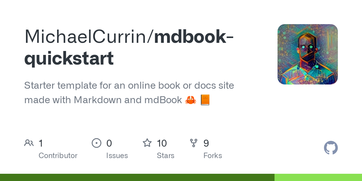 mdbook quickstart