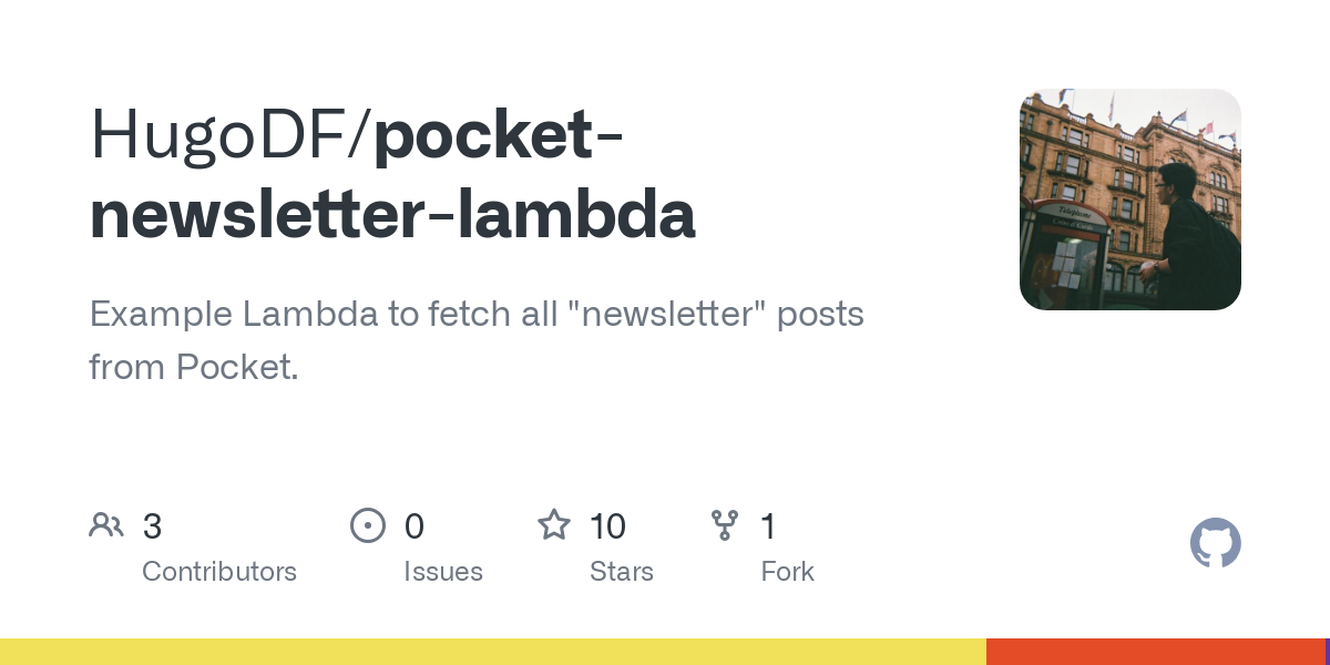 pocket newsletter lambda