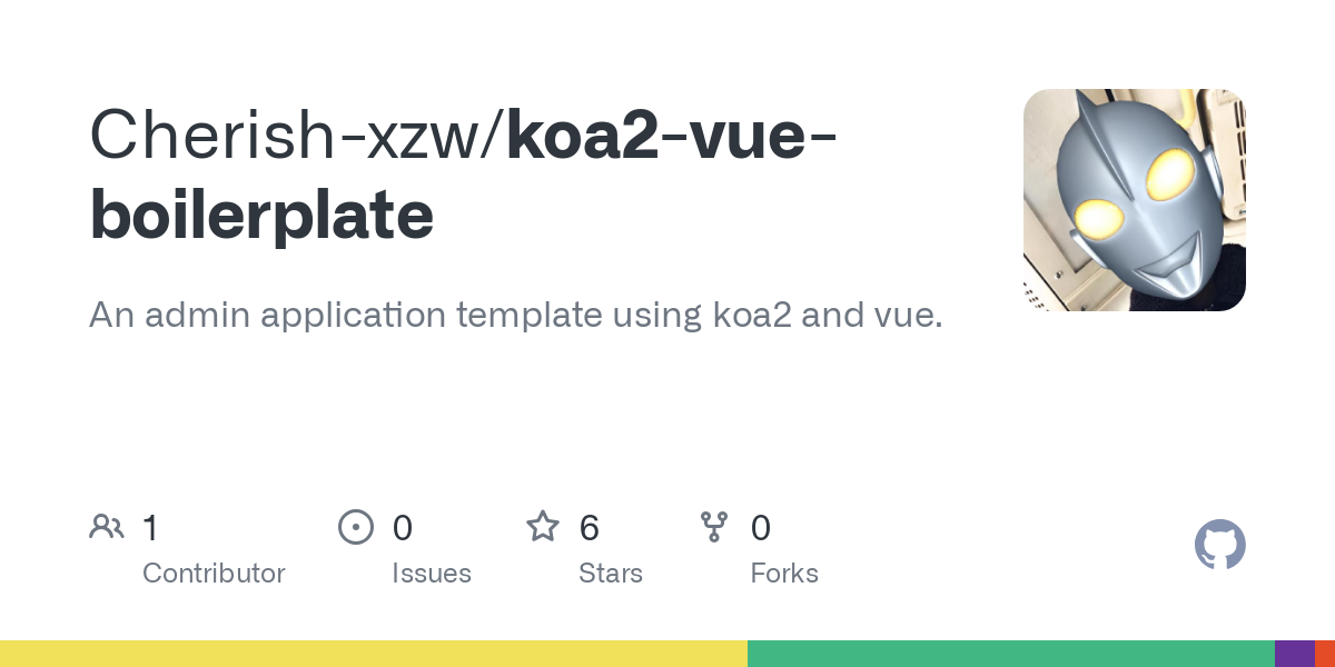 koa2 vue boilerplate