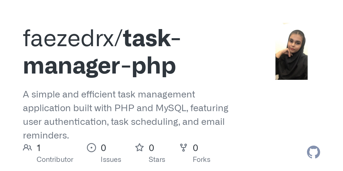 task manager php