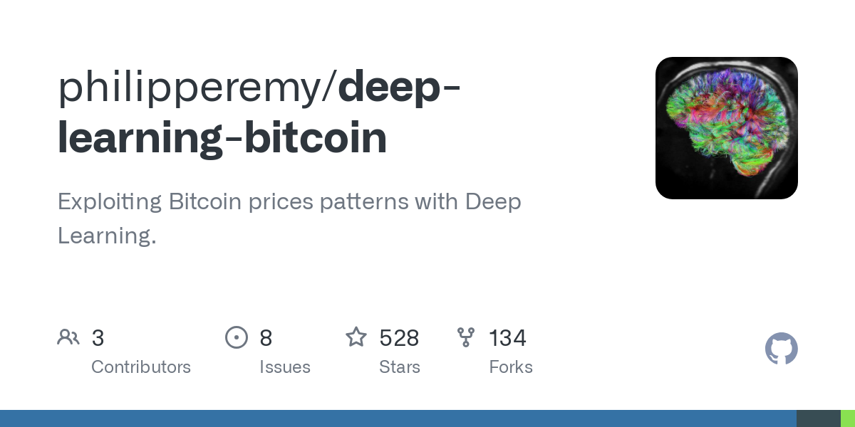 deep learning bitcoin