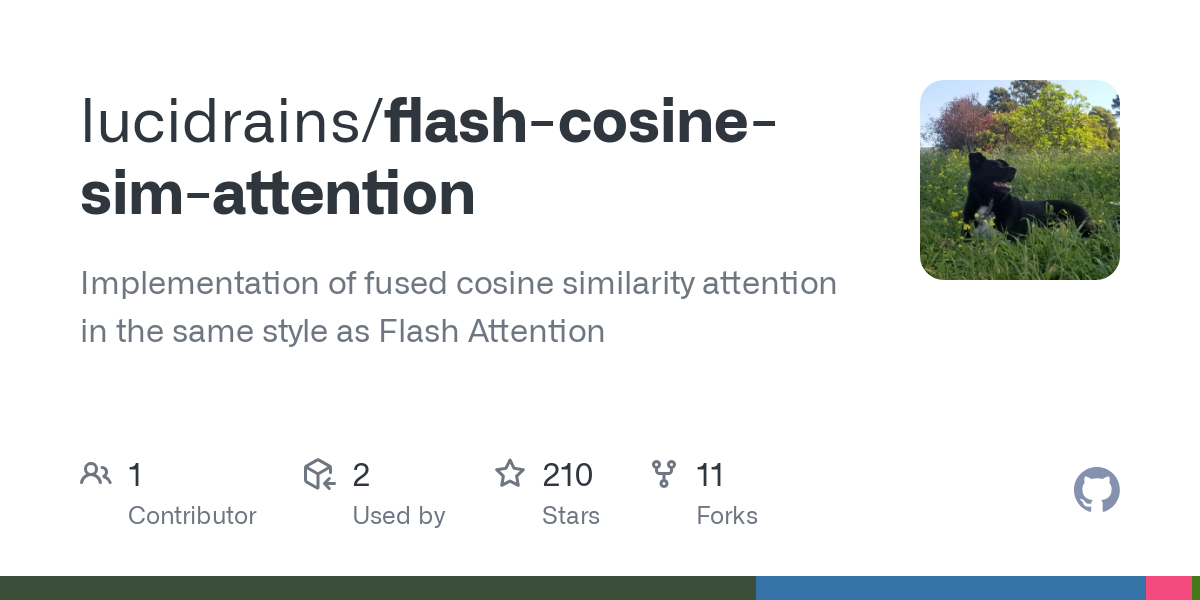 flash cosine sim attention