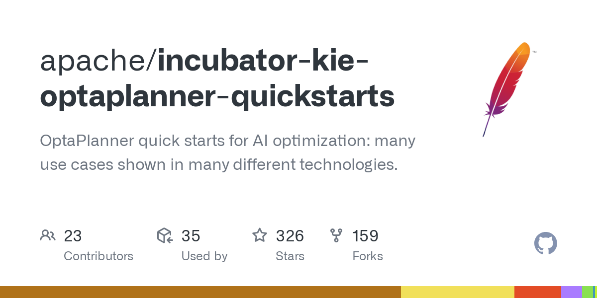 incubator kie optaplanner quickstarts