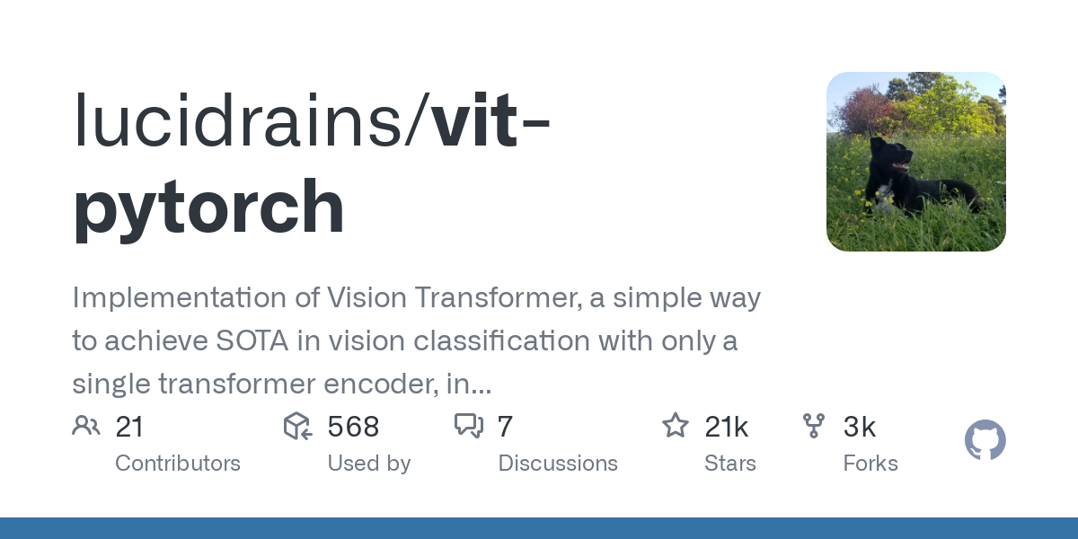 vit pytorch