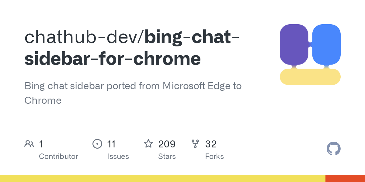 bing chat sidebar for chrome