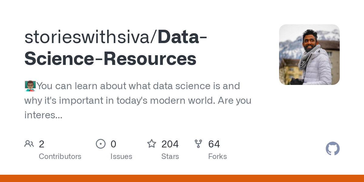 Data Science Resources