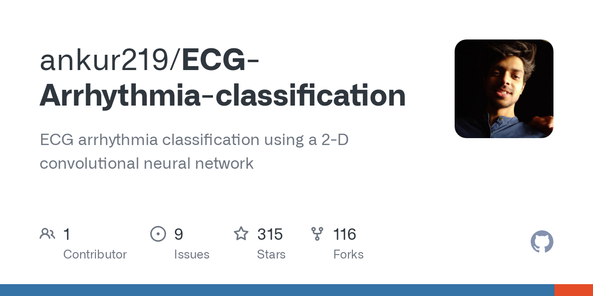 ECG Arrhythmia classification